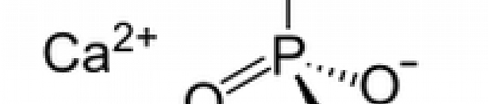 Strukturformel von Calciumhydrogenphosphat (PD)