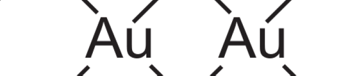 Strukturformel von Gold-III-chlorid (PD)