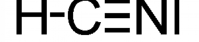 HCN - die Strukturformel der Blausäure (PD)