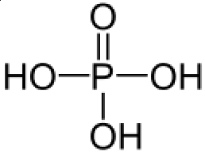 Strukturformel Phosphorsaeure (PD)