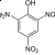 Strukturformel der Pikrinsäure (PD)