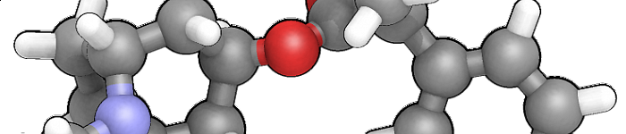 Darstellung der Strukturformel von Atropin (PD)